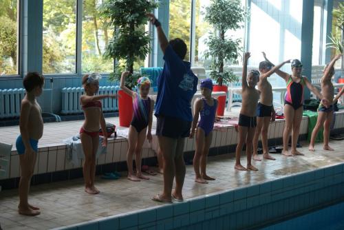 Sobotnie zajęcia na basenie.